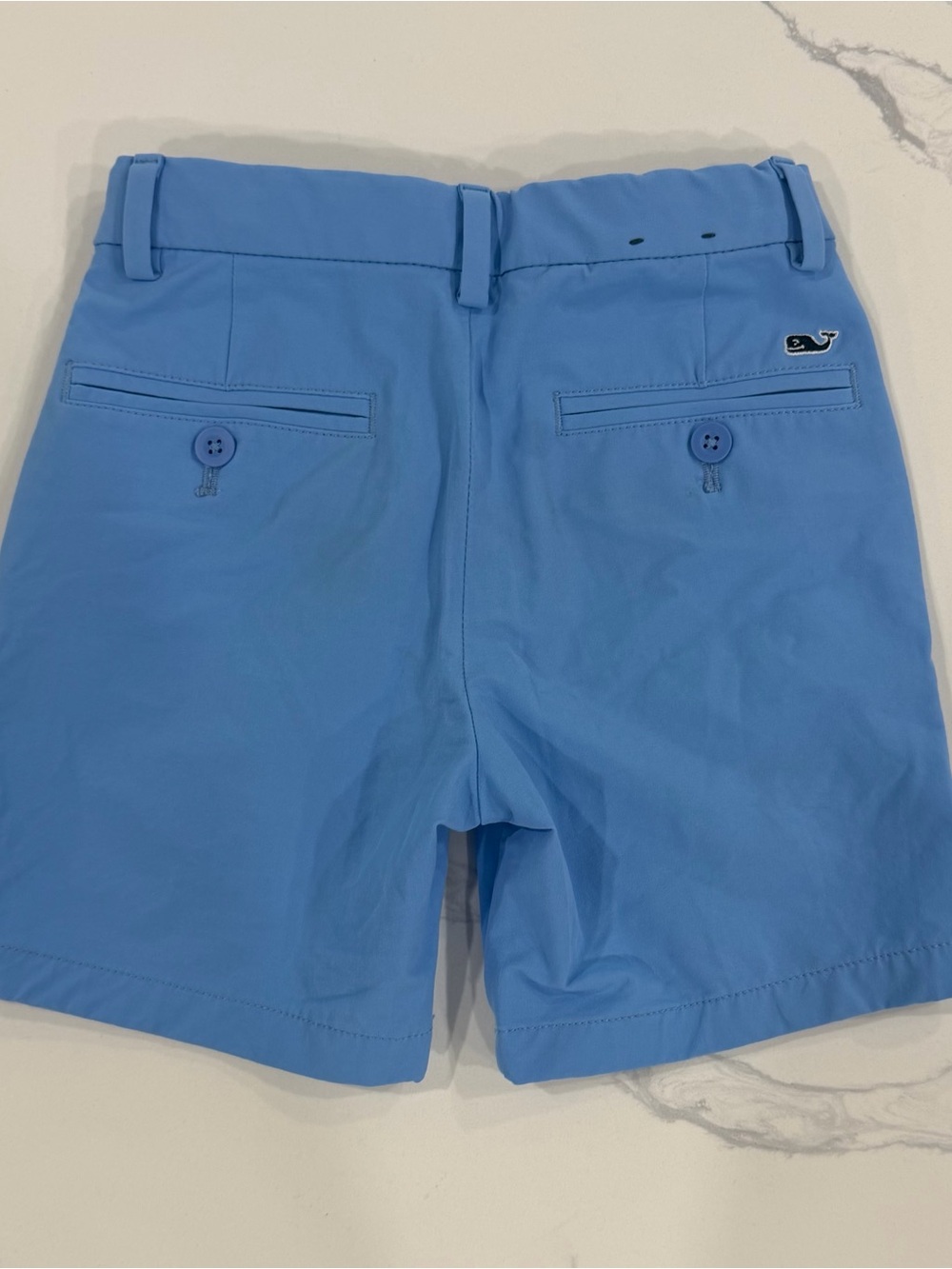 Vineyard Vines Boys Performance Breaker Shorts Blue, Size 5, Adjustable Waist